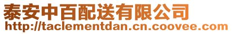 泰安中百配送有限公司