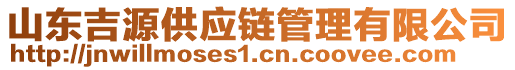 山東吉源供應(yīng)鏈管理有限公司