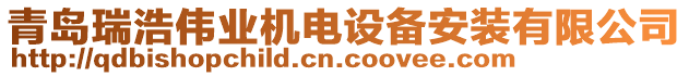 青島瑞浩偉業(yè)機(jī)電設(shè)備安裝有限公司