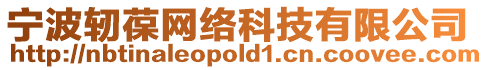 寧波軔葆網(wǎng)絡(luò)科技有限公司