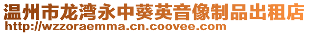 溫州市龍灣永中葵英音像制品出租店