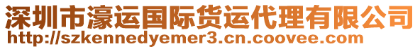 深圳市濠運(yùn)國(guó)際貨運(yùn)代理有限公司