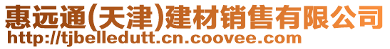 惠遠通(天津)建材銷售有限公司