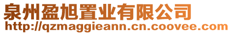泉州盈旭置業有限公司