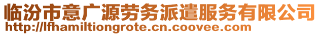 臨汾市意廣源勞務(wù)派遣服務(wù)有限公司