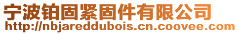 寧波鉑固緊固件有限公司