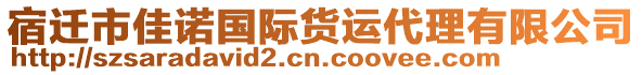 宿遷市佳諾國際貨運代理有限公司