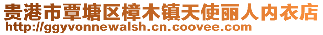 貴港市覃塘區樟木鎮天使麗人內衣店