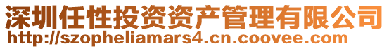 深圳任性投资资产管理有限公司