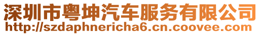 深圳市粵坤汽車服務(wù)有限公司