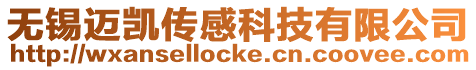 無錫邁凱傳感科技有限公司