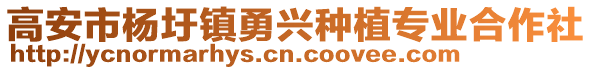 高安市楊圩鎮(zhèn)勇興種植專業(yè)合作社