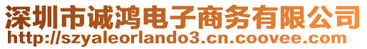 深圳市誠(chéng)鴻電子商務(wù)有限公司