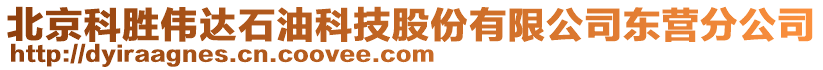 北京科勝偉達(dá)石油科技股份有限公司東營分公司