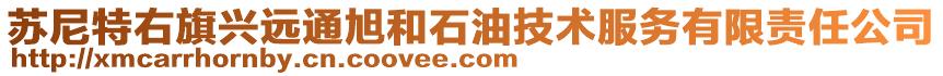 蘇尼特右旗興遠(yuǎn)通旭和石油技術(shù)服務(wù)有限責(zé)任公司