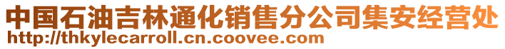中國石油吉林通化銷售分公司集安經營處