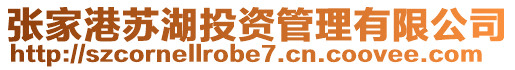 張家港蘇湖投資管理有限公司