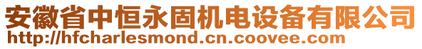 安徽省中恒永固機電設備有限公司