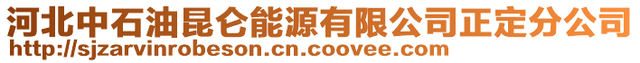 河北中石油昆侖能源有限公司正定分公司