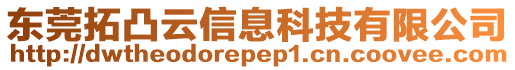 東莞拓凸云信息科技有限公司