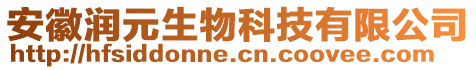 安徽潤元生物科技有限公司