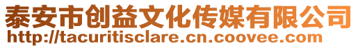 泰安市創益文化傳媒有限公司