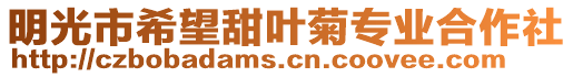明光市希望甜葉菊專業合作社