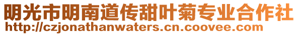 明光市明南道傳甜葉菊專業合作社