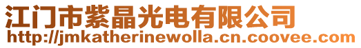 江門市紫晶光電有限公司