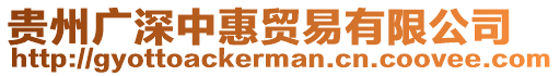 貴州廣深中惠貿易有限公司