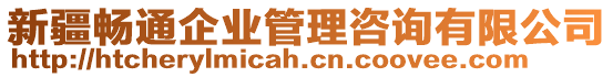 新疆暢通企業管理咨詢有限公司