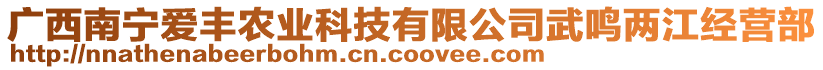 廣西南寧愛豐農(nóng)業(yè)科技有限公司武鳴兩江經(jīng)營(yíng)部