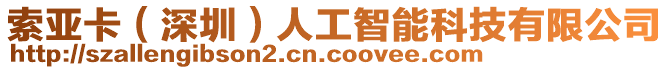 索亞卡(深圳)人工智能科技有限公司