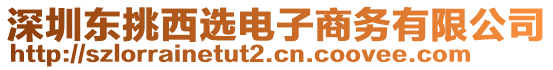 深圳東挑西選電子商務(wù)有限公司