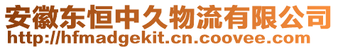 安徽東恒中久物流有限公司