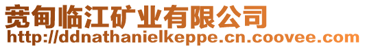 寬甸臨江礦業有限公司