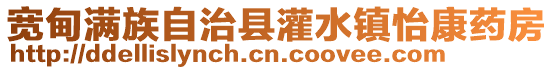 寬甸滿族自治縣灌水鎮怡康藥房