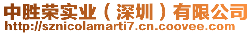 中勝榮實業(深圳)有限公司