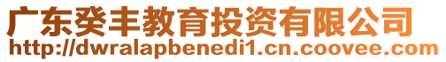 廣東癸豐教育投資有限公司