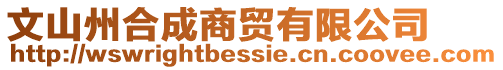 文山州合成商貿(mào)有限公司