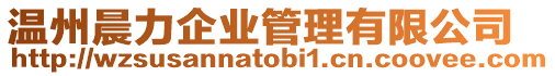 溫州晨力企業管理有限公司