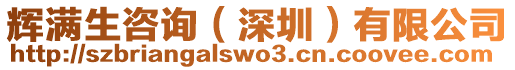 輝滿生咨詢（深圳）有限公司