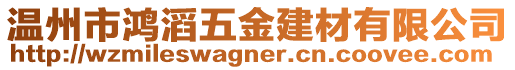 溫州市鴻滔五金建材有限公司