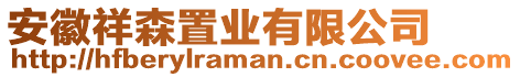 安徽祥森置業(yè)有限公司