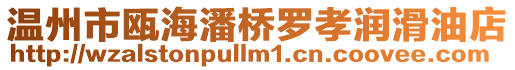 溫州市甌海潘橋羅孝潤滑油店