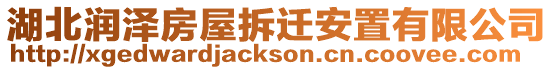 湖北潤(rùn)澤房屋拆遷安置有限公司