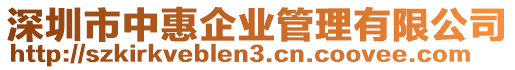 深圳市中惠企業(yè)管理有限公司