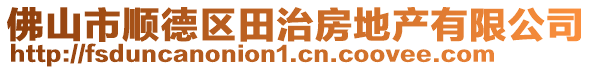 佛山市顺德区田治房地产有限公司