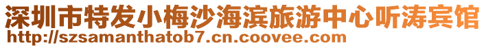 深圳市特發(fā)小梅沙海濱旅游中心聽濤賓館