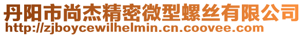 丹陽市尚杰精密微型螺絲有限公司
